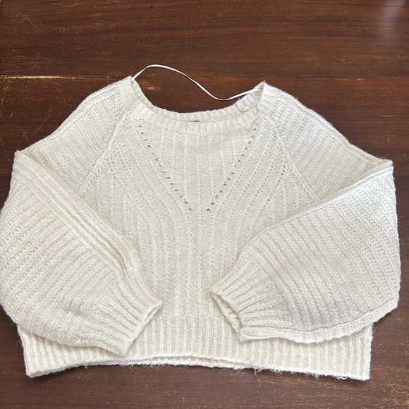 Free People Cream Sweater - Picture 3 of 11